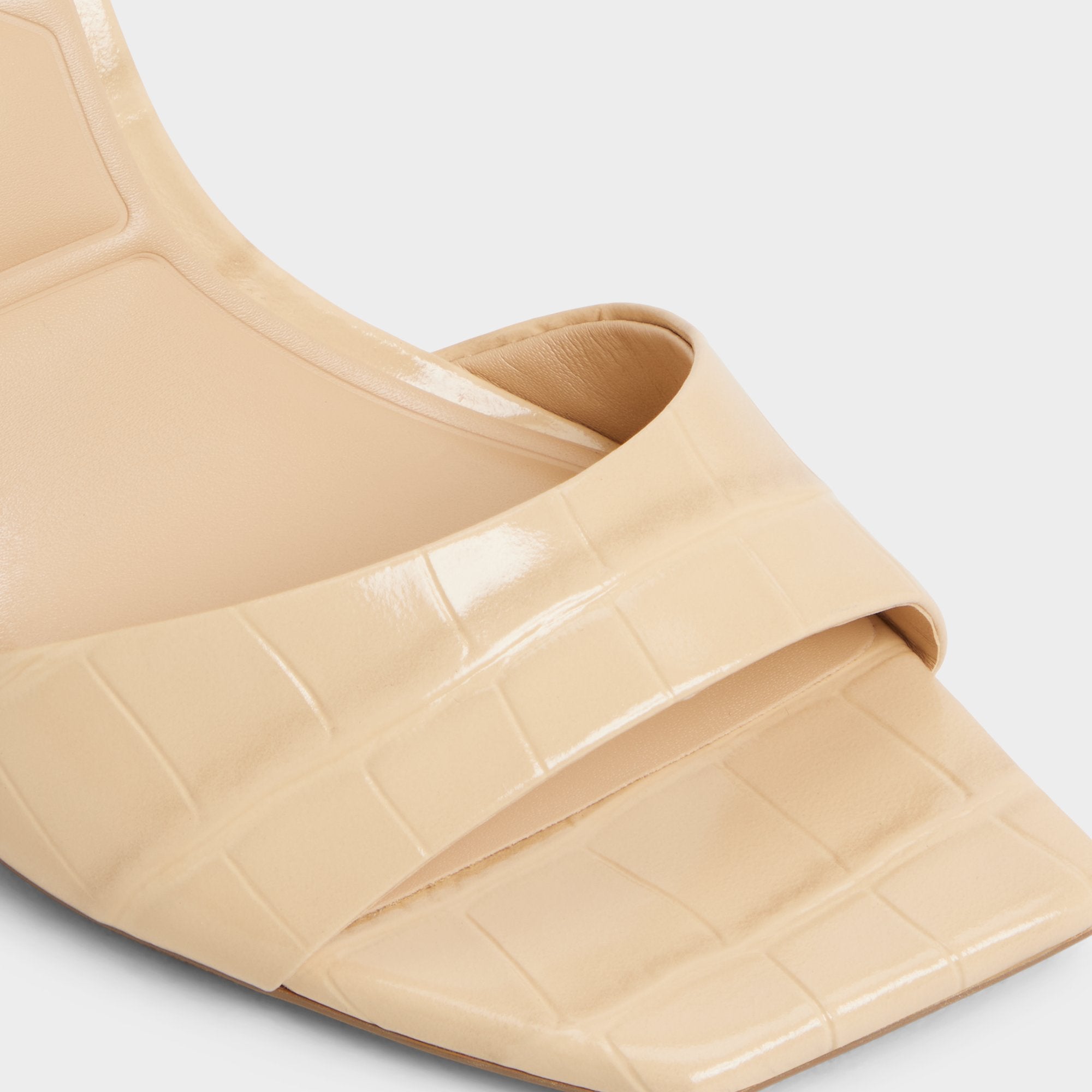 Aldo Harmonious sandales à talon beige