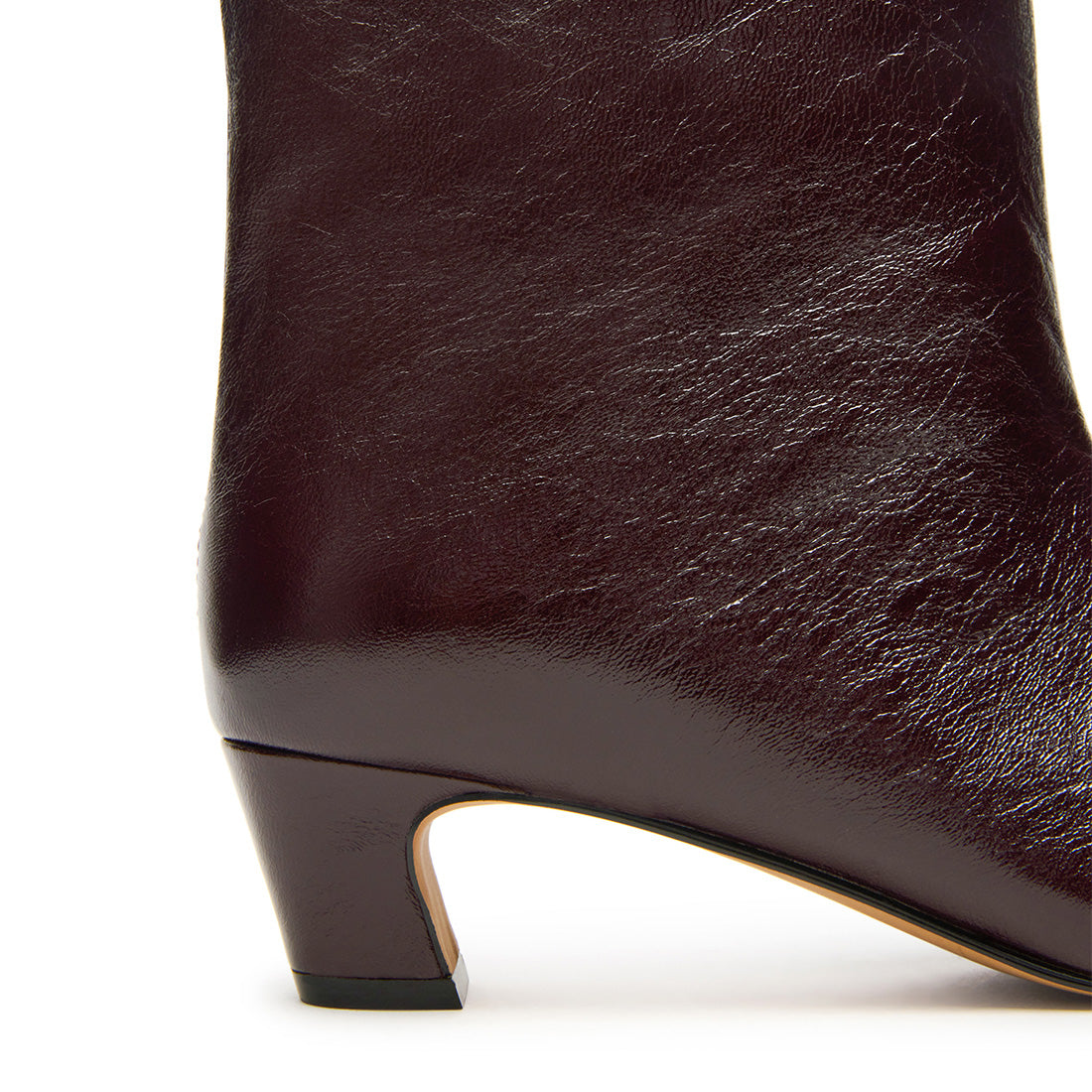 Steve Madden Lytton bottines cuir rouge