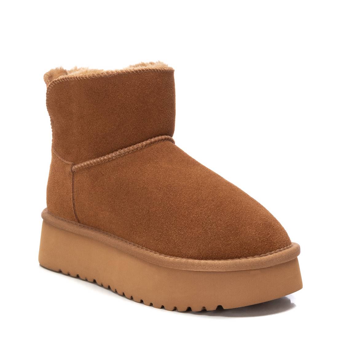 Carmela 16200401 boots femme marron suède fourré