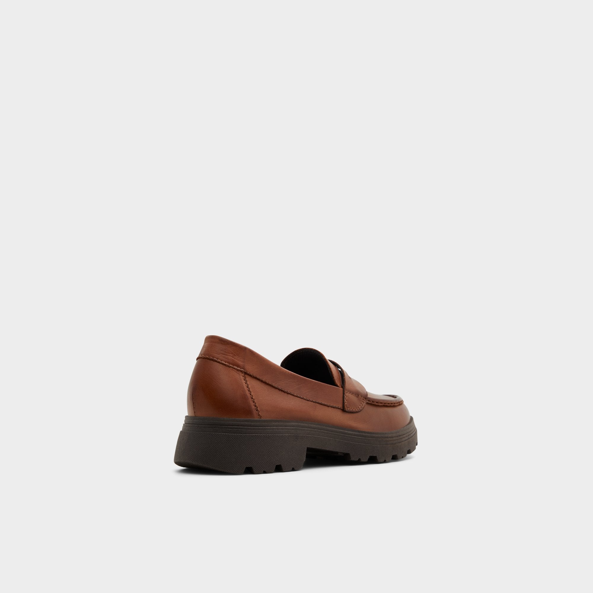 ALDO Biglect mocassins à talon marron chunky