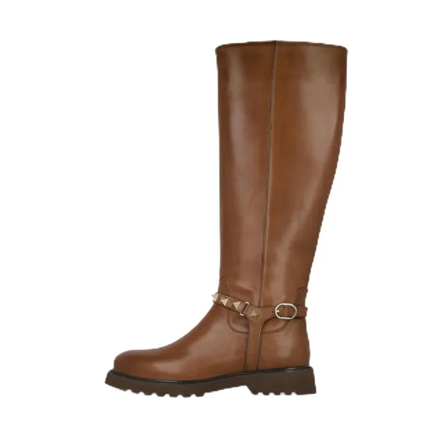 LODI A-MAD5660 bottes cuir marron à talon