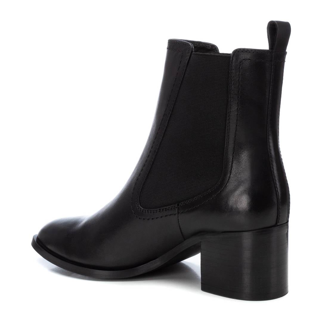 Carmela 16177201 bottines femme noir cuir talon 5 cm