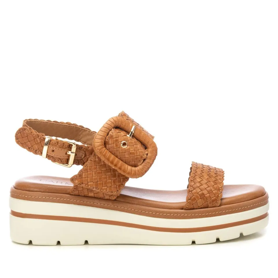 Carmela 16225203 sandales femme camel compensées