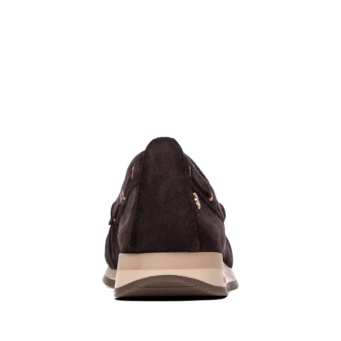 Carmela 16423601 mocassin cuir marron talon plat