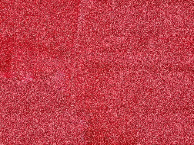 Dessine Moi Un Soulier échantillon fines paillettes rouges