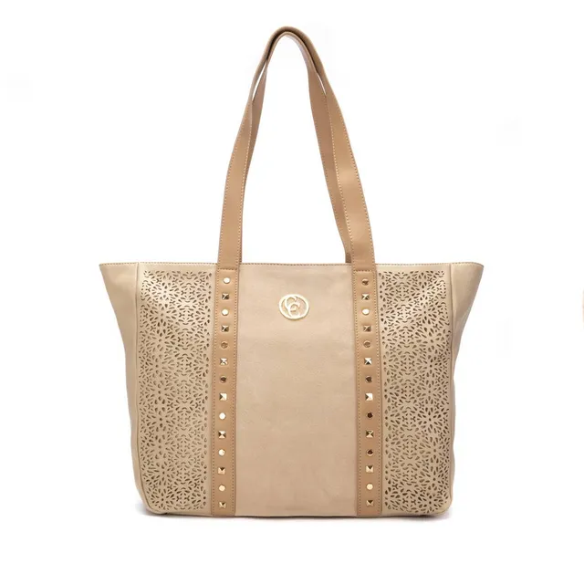 Carmela 18620801 sac épaule beige effet cuir