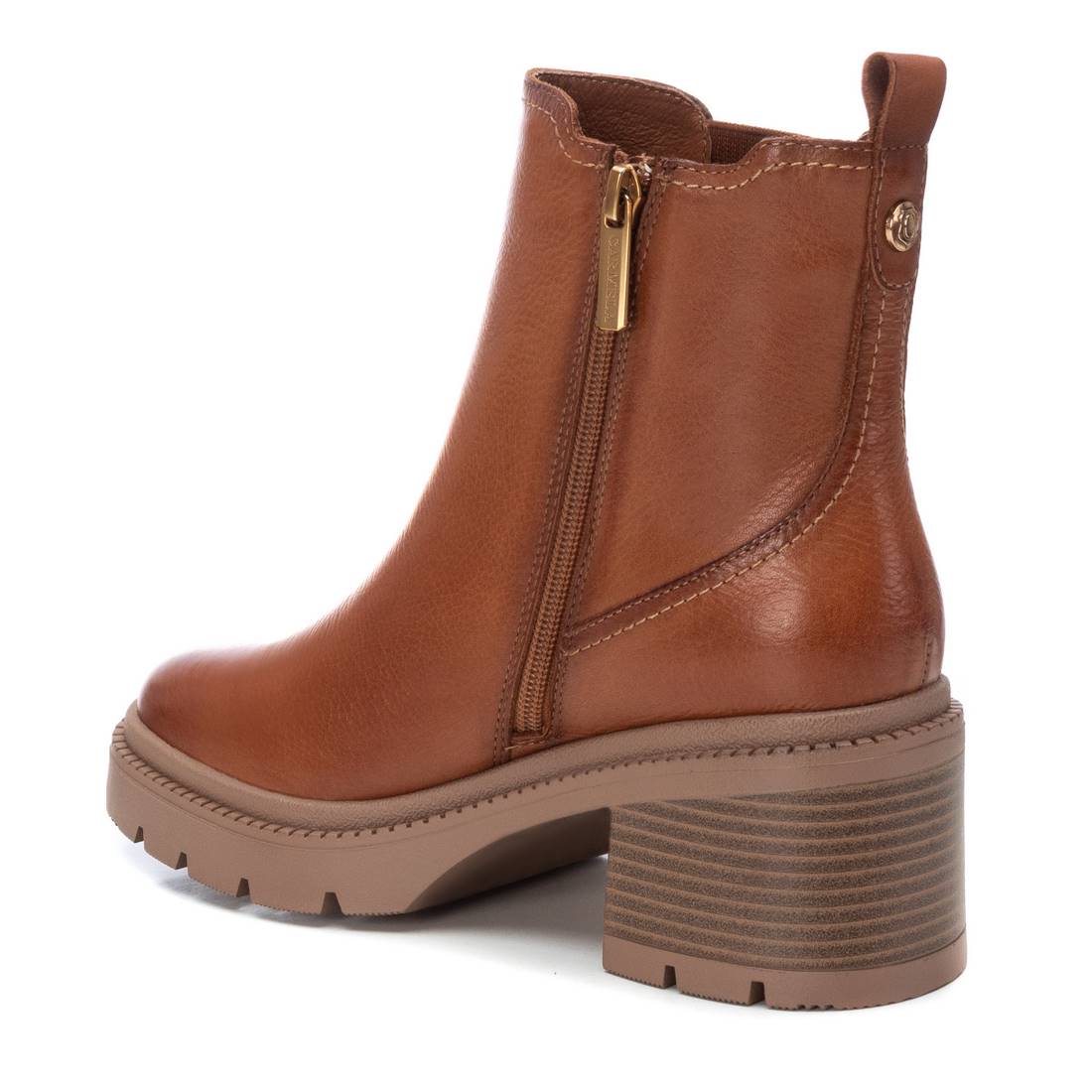 Carmela 16191501 bottines femme marron cuir talon