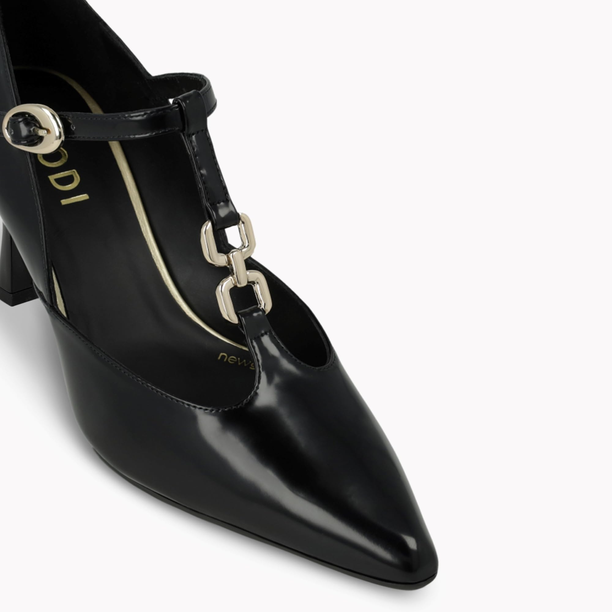 LODI GAMO-PI escarpins noirs cuir véritable