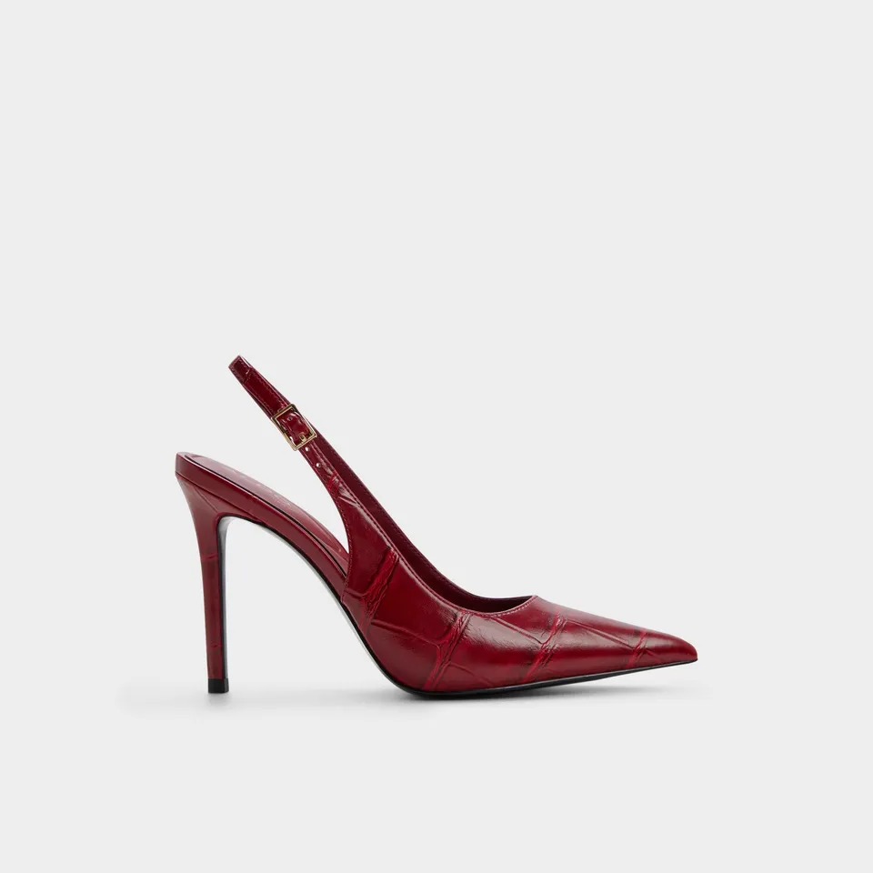 ALDO Stessysling 2.0 escarpins rouge croco