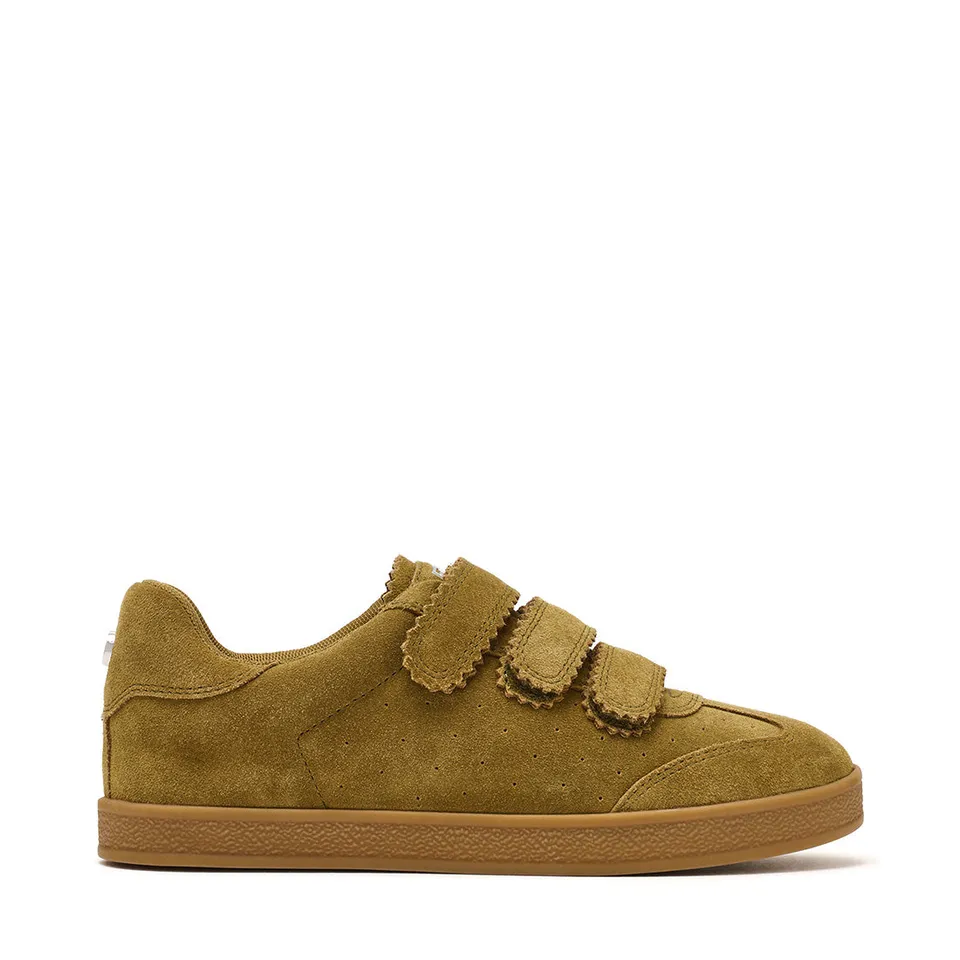 Steve Madden Daybreak baskets kaki suède scratch