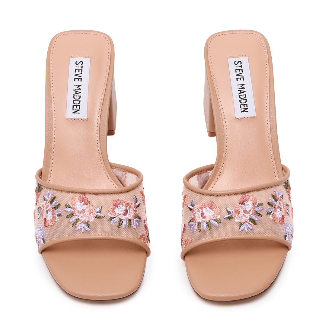 Steve Madden Claudiah mules floral toile plateau 5 cm