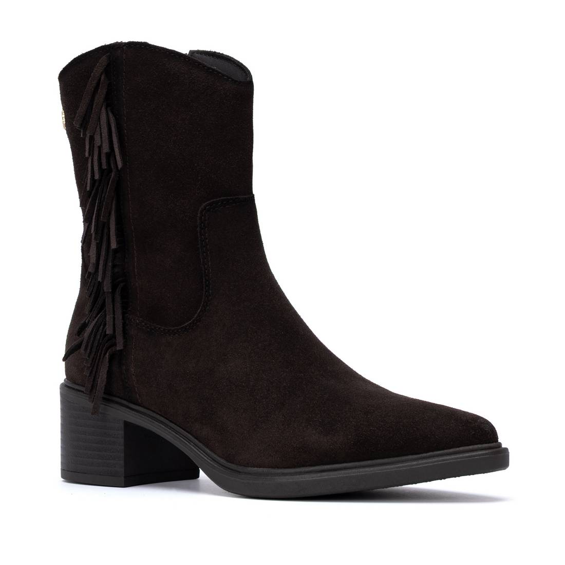Carmela 16425202 bottines femme marron à franges