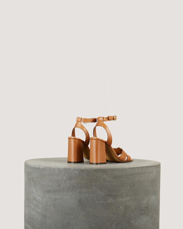 Tila March Io sandale cuir naturel talon 8 cm
