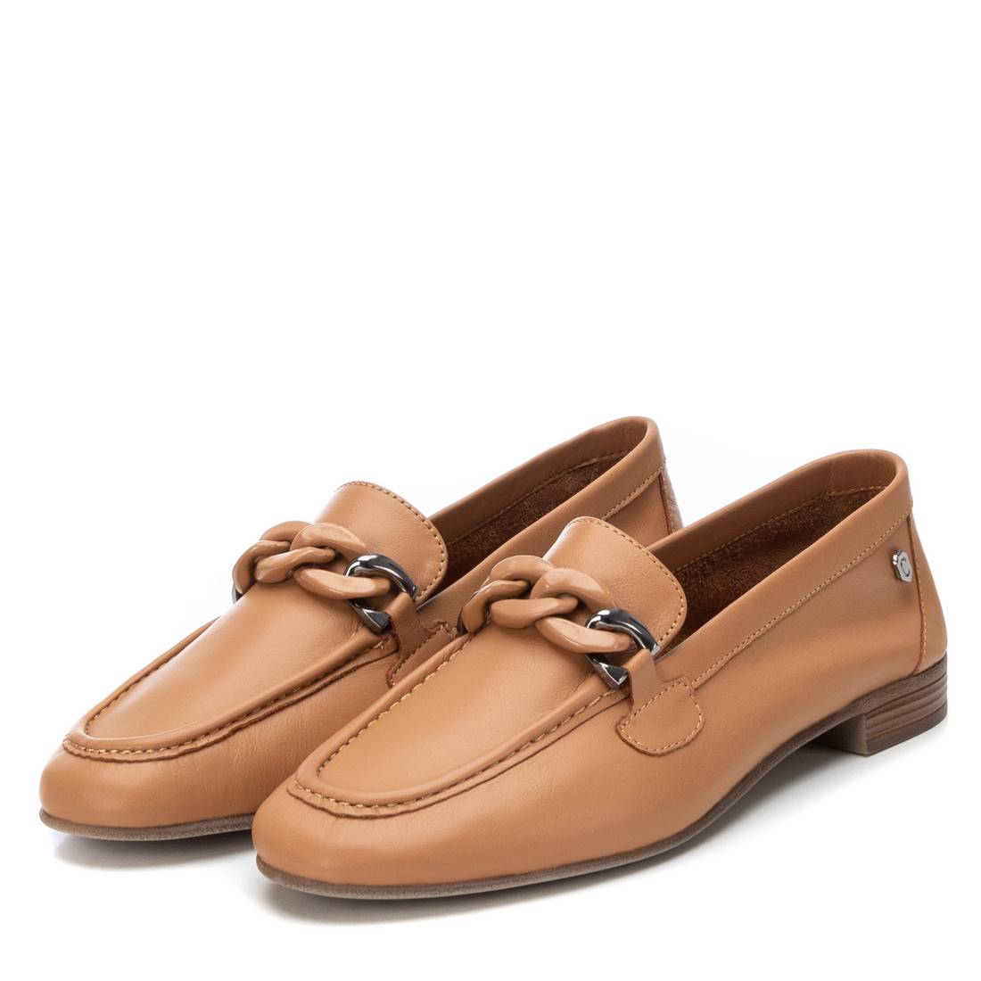 Carmela 16073701 mocassin marron cuir véritable