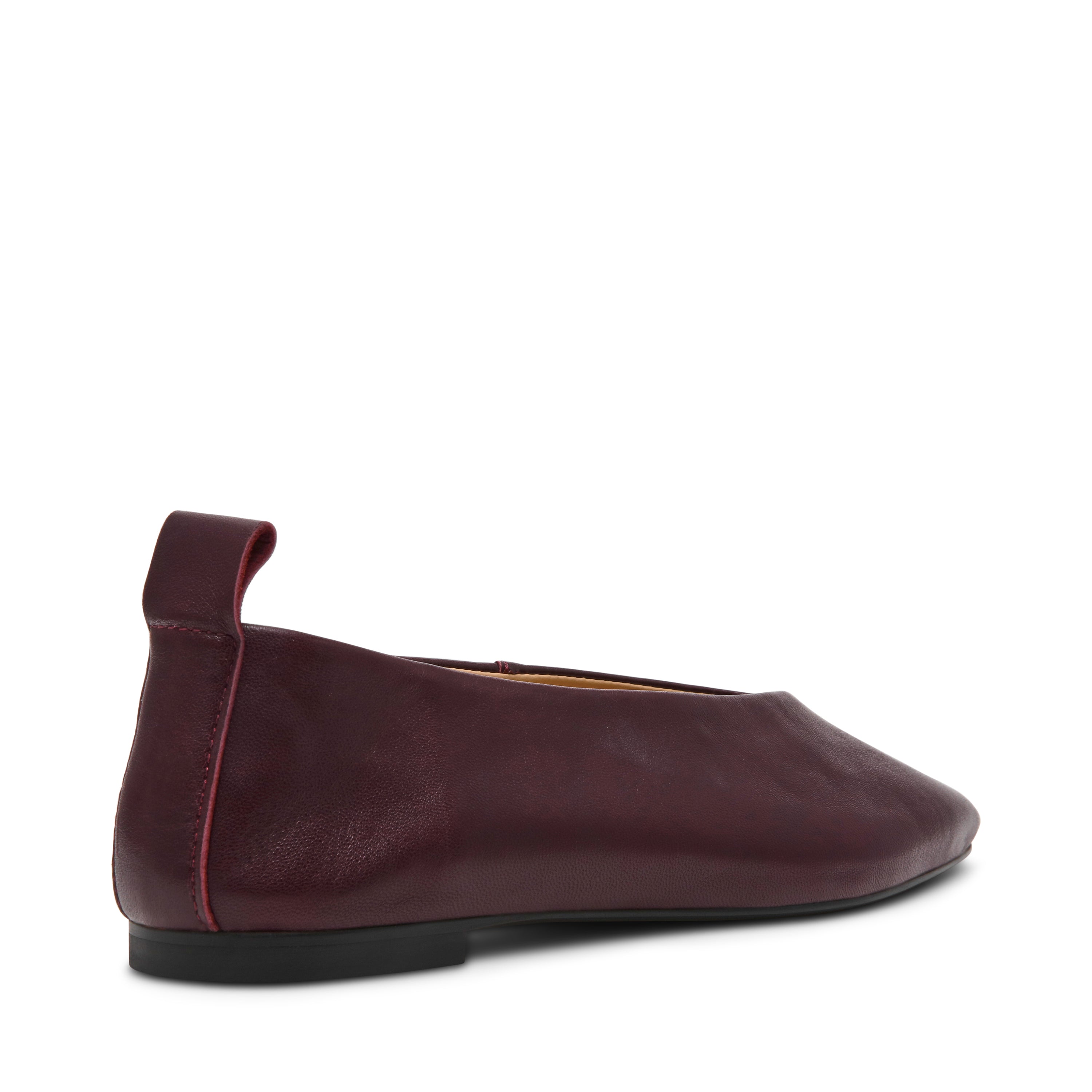 Steve Madden Swanky ballerine prune cuir véritable