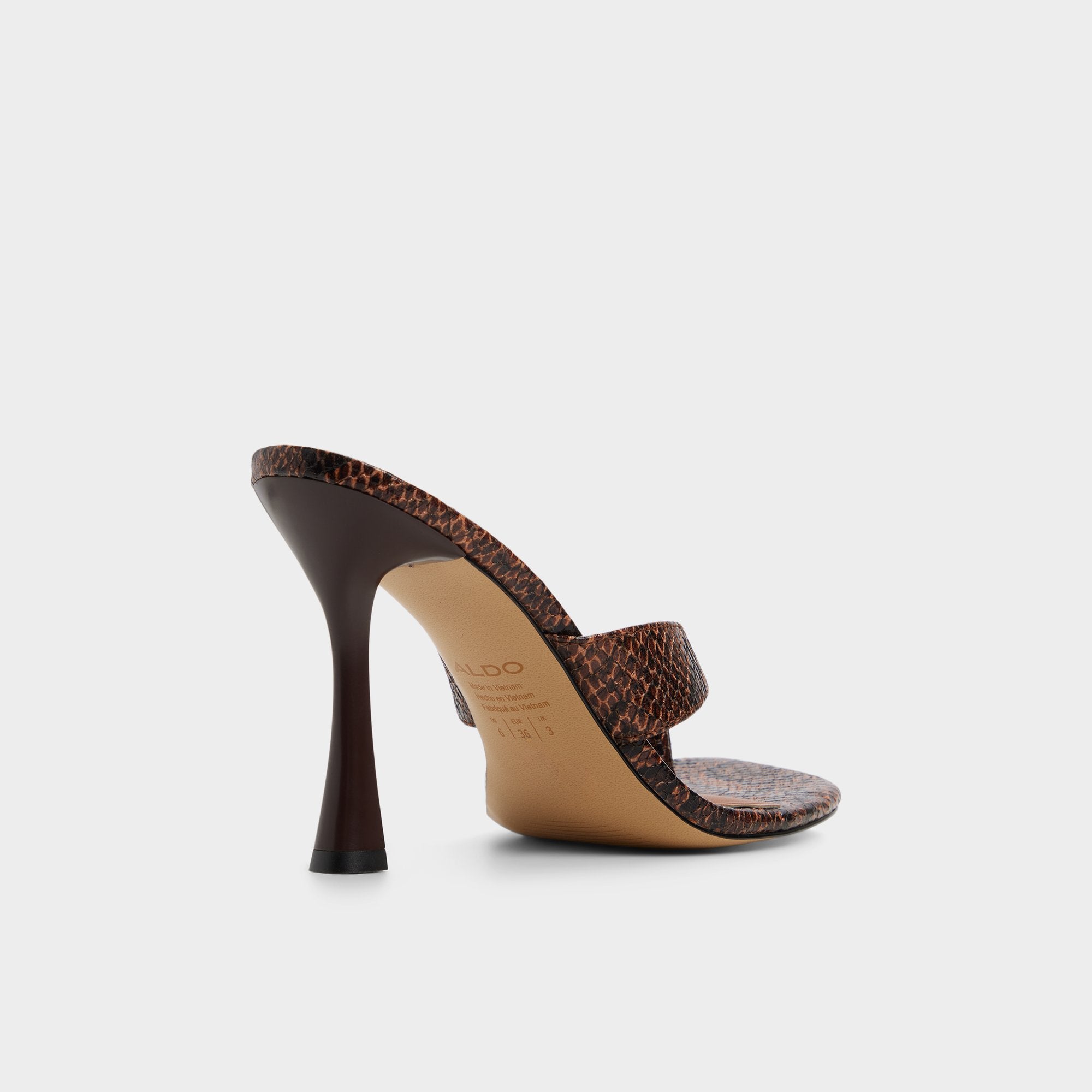 Aldo Haayssie bottines marron femme à talon
