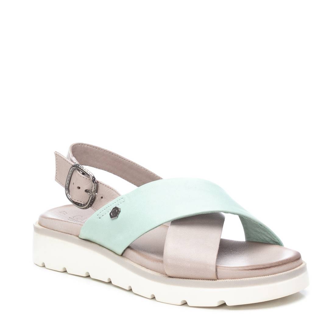 Carmela 160758 16075806 sandales cuir blanc