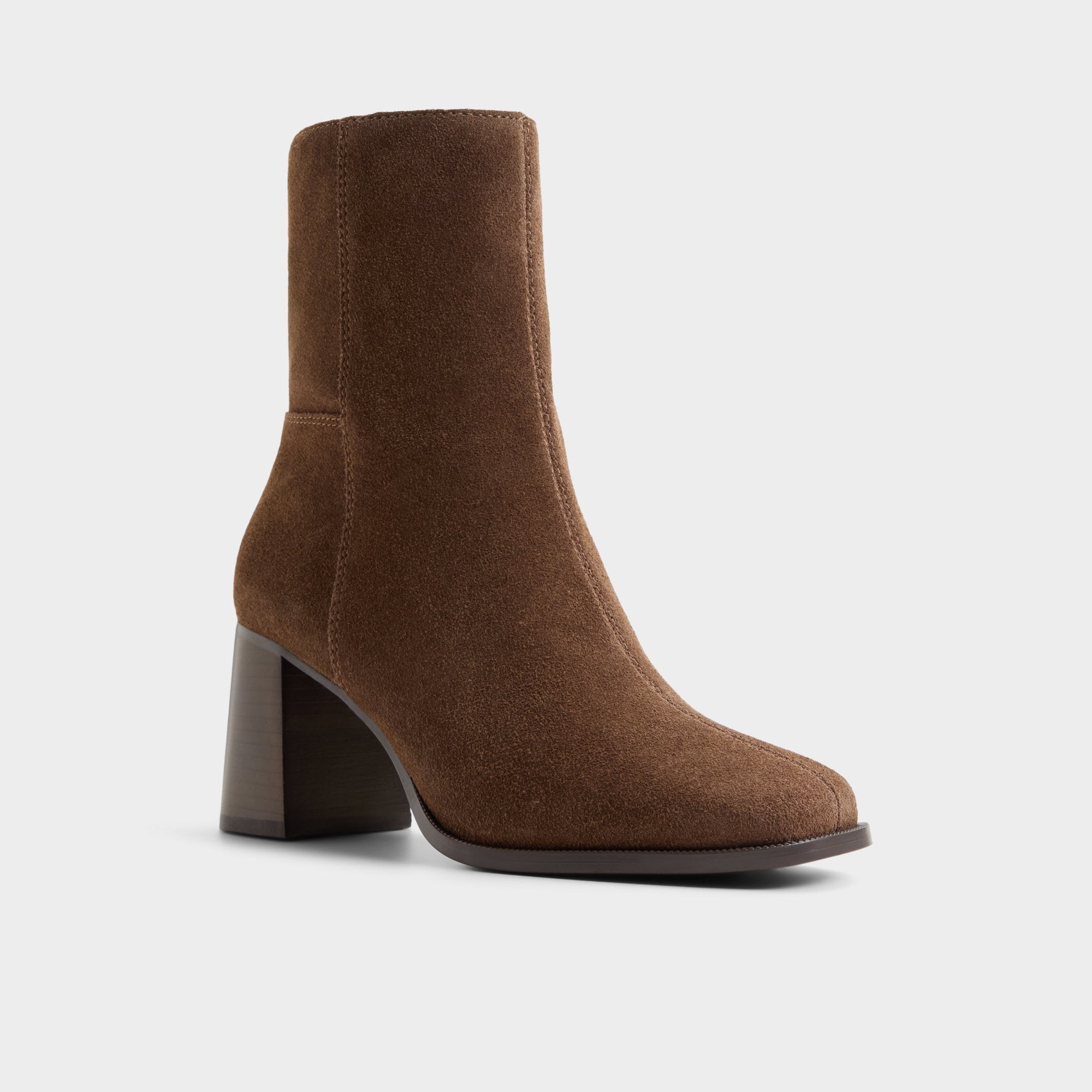 Aldo Marllie bottine femme marron talon bloc