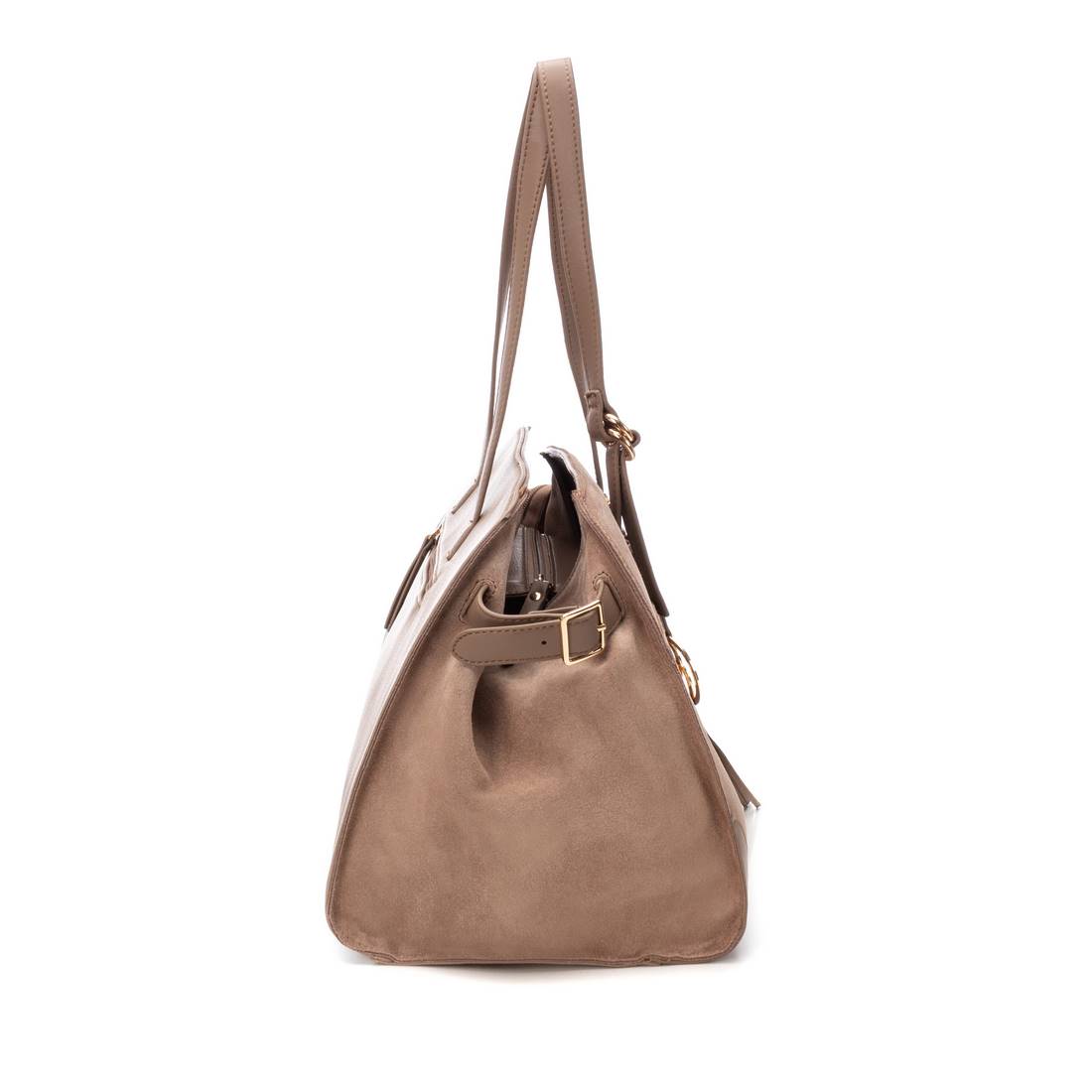 Carmela 18614603 sac cuir velours marron