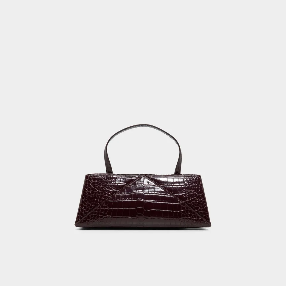 ALDO Ariea sac à main bordeaux effet croco