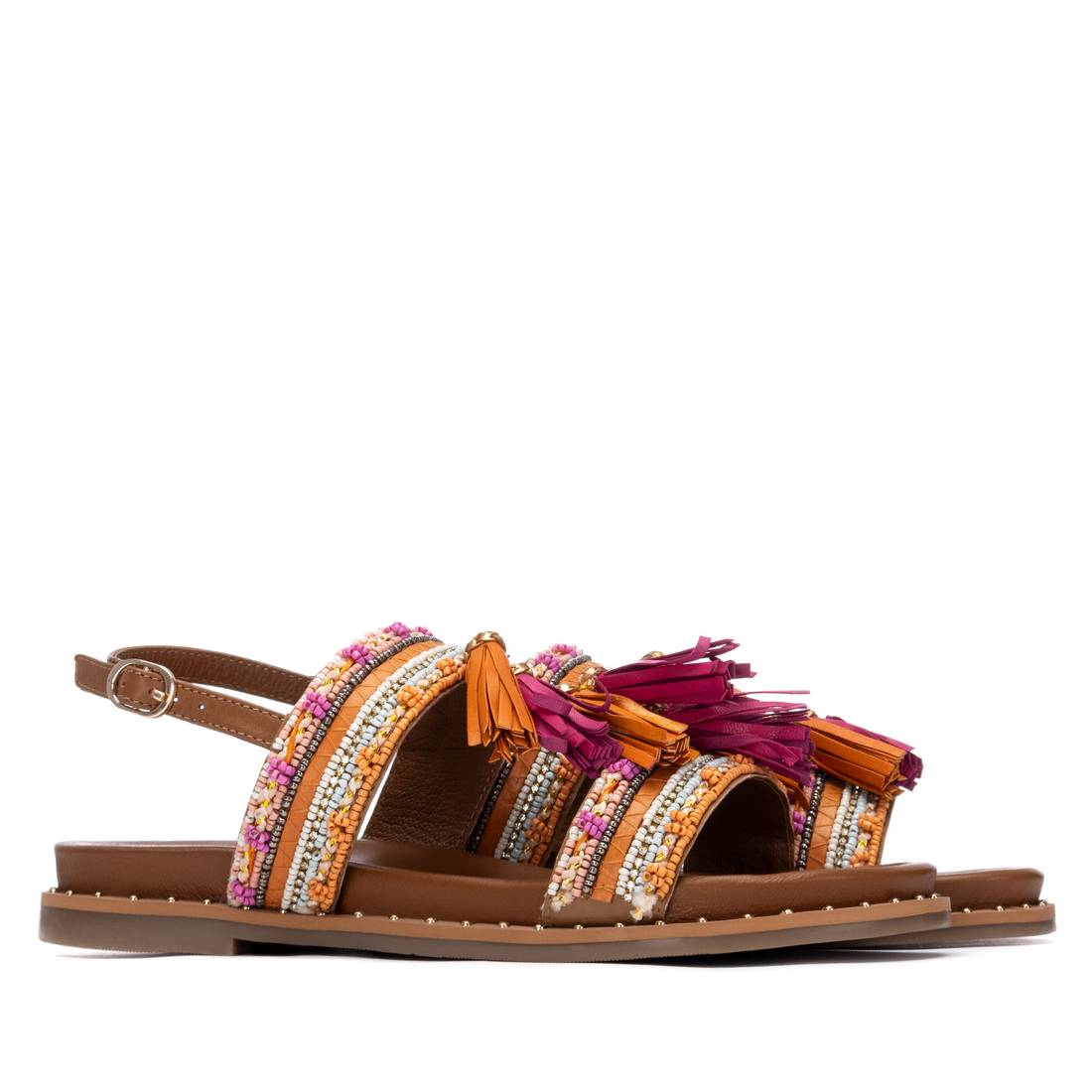 Carmela 16319802 sandales femme camel synthétique