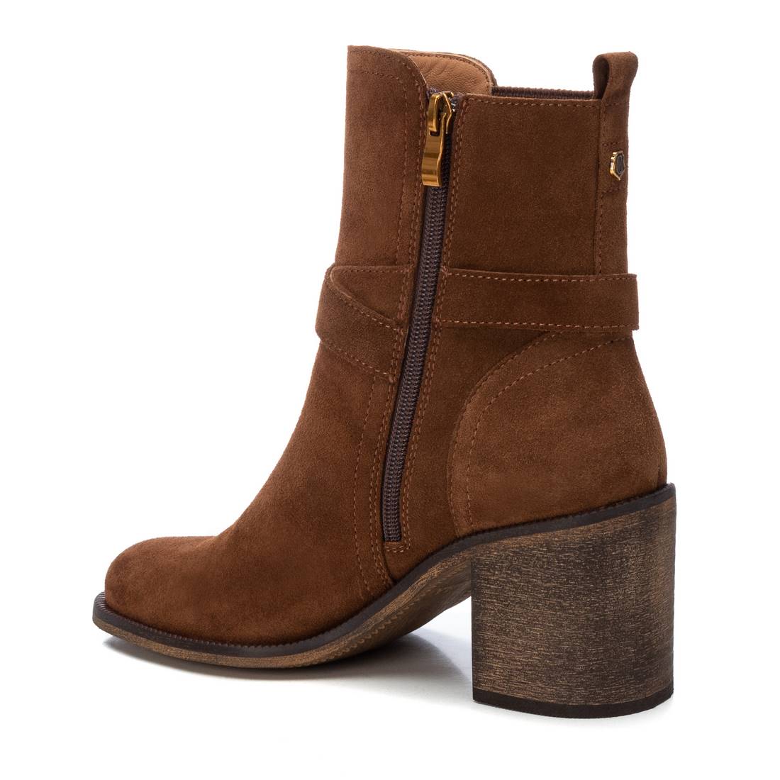 Carmela 16196901 bottines suède marron talon 8 cm