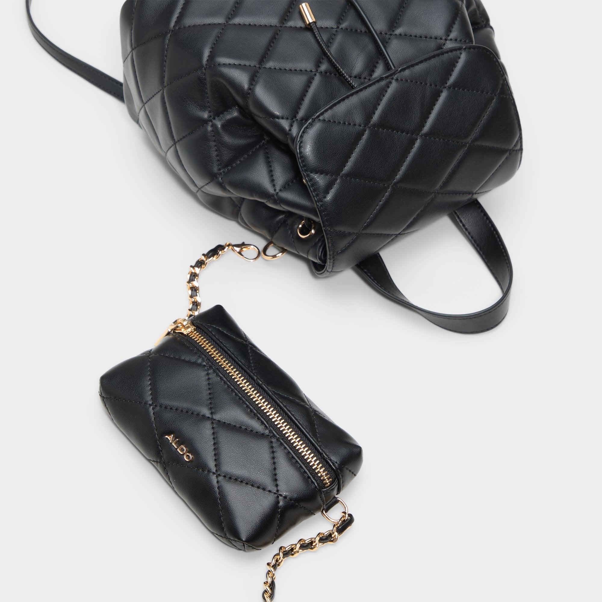 ALDO Vicktoriaa sac à main cuir neutre
