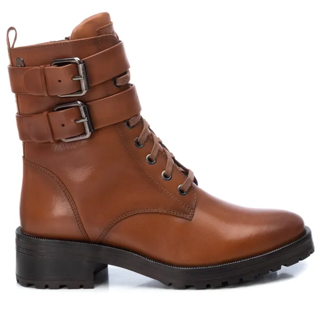 Carmela 16003902 bottine militaire marron cuir