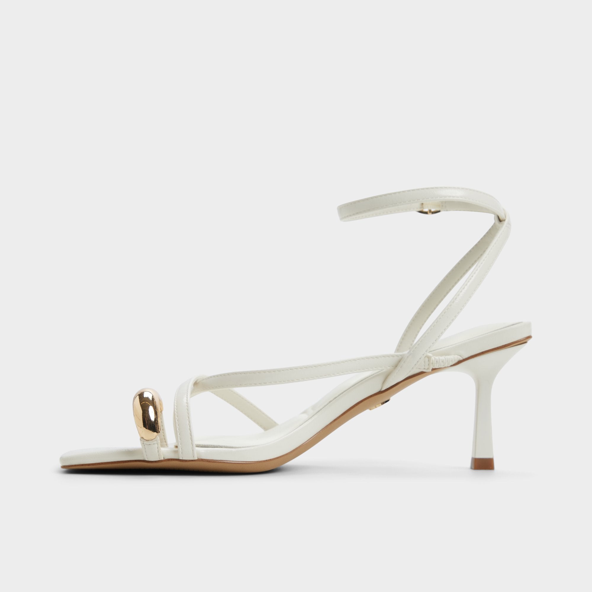 ALDO Elodiah sandales talon blanches à brides