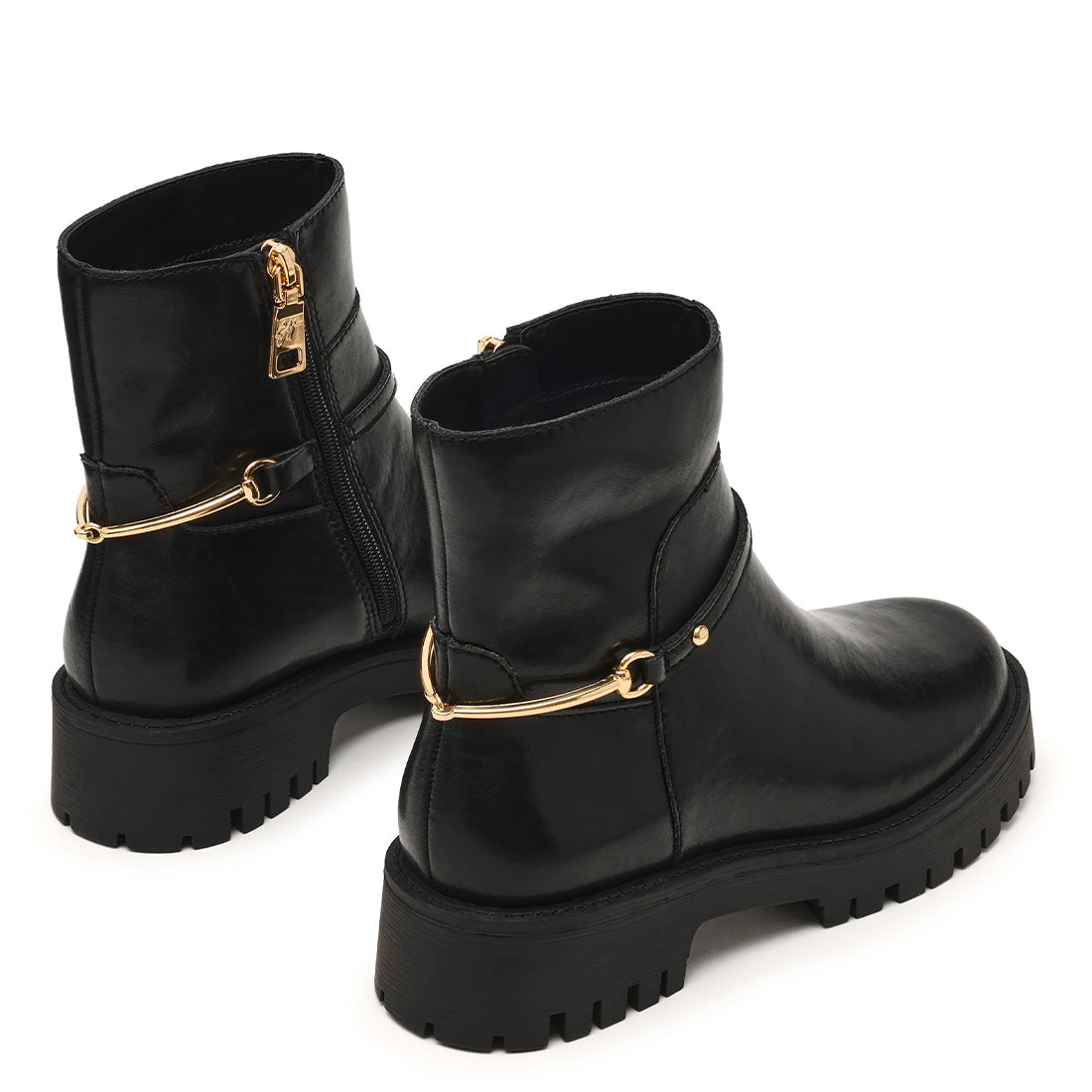 Steve Madden Last Call bottines cuir noir talon 3,5 cm