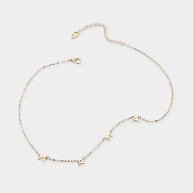 ALDO Mama collier fin délicat doré femme
