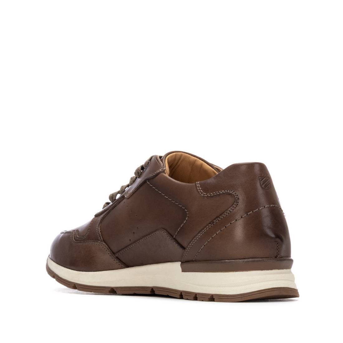 Carmela 16390703 baskets cuir taupe homme