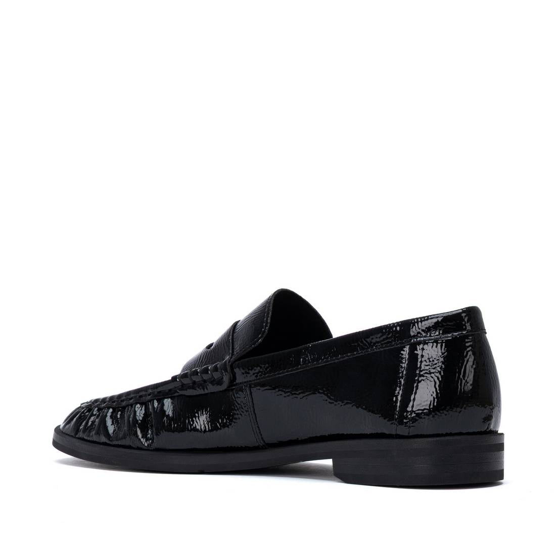 Carmela 16435702 mocassin verni noir plat