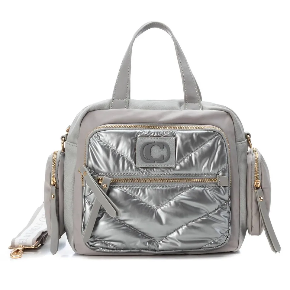 Carmela 18610202 bandouliere femme blanc textile poches