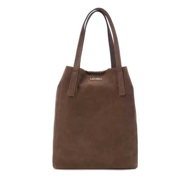 Carmela 18602206 sac shopper marron suède