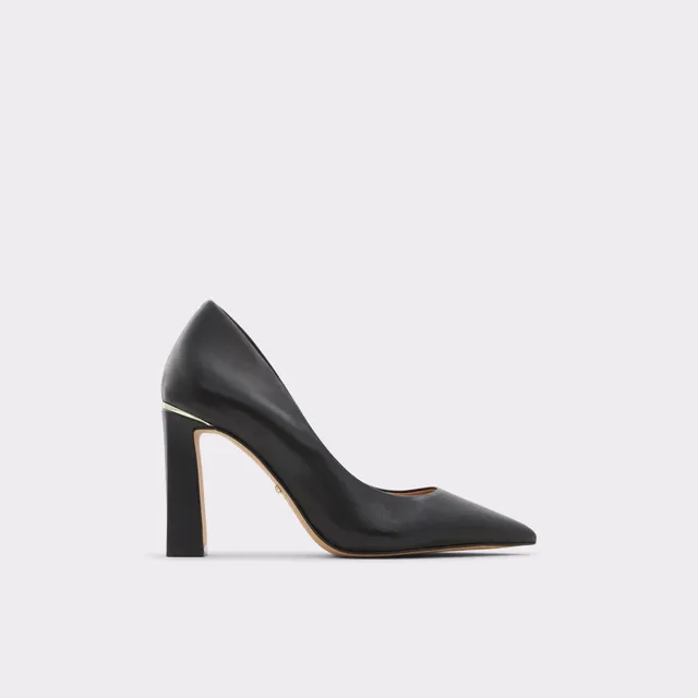 ALDO Seirith escarpins noirs talon bloc confort
