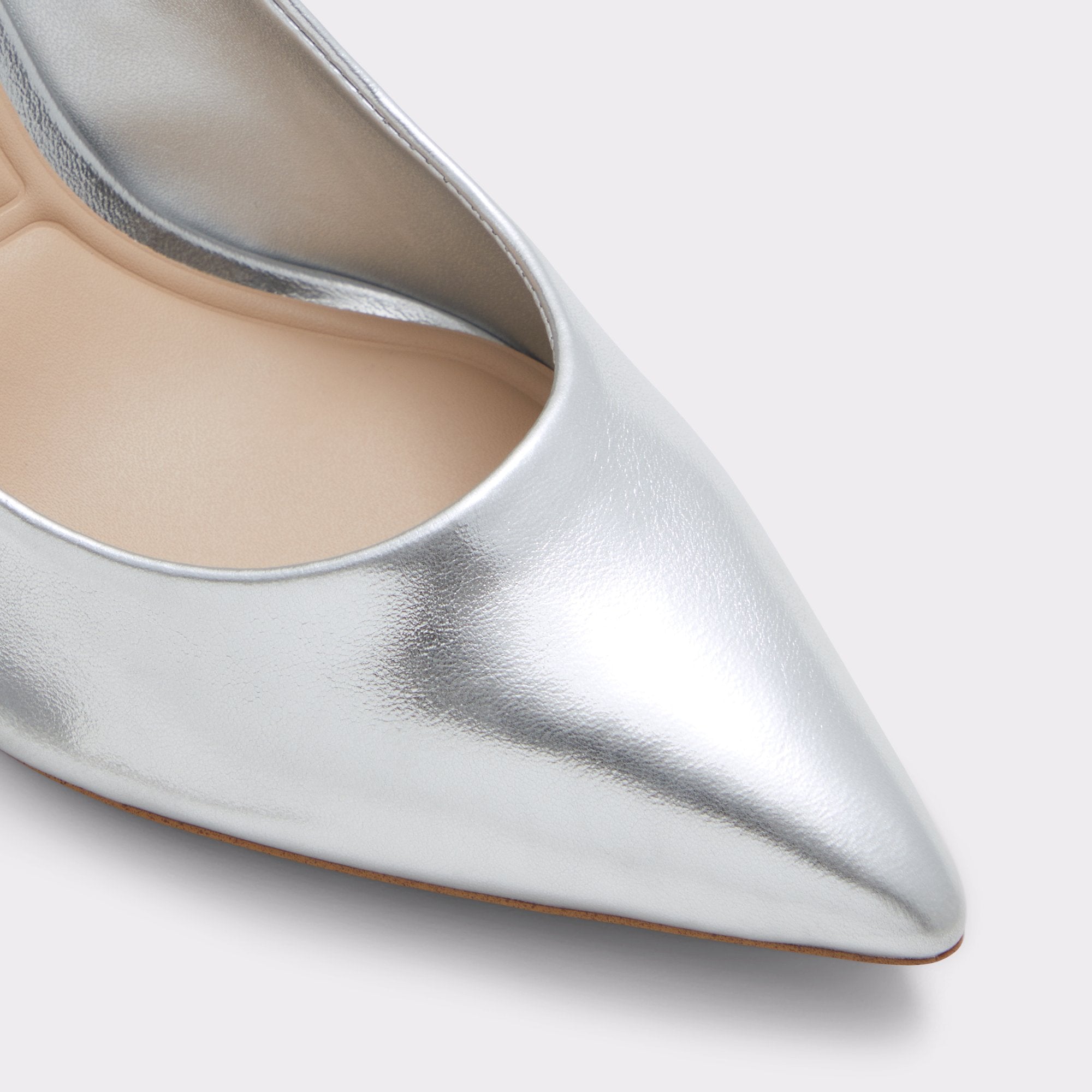 ALDO Stessymid escarpins argenté petit talon