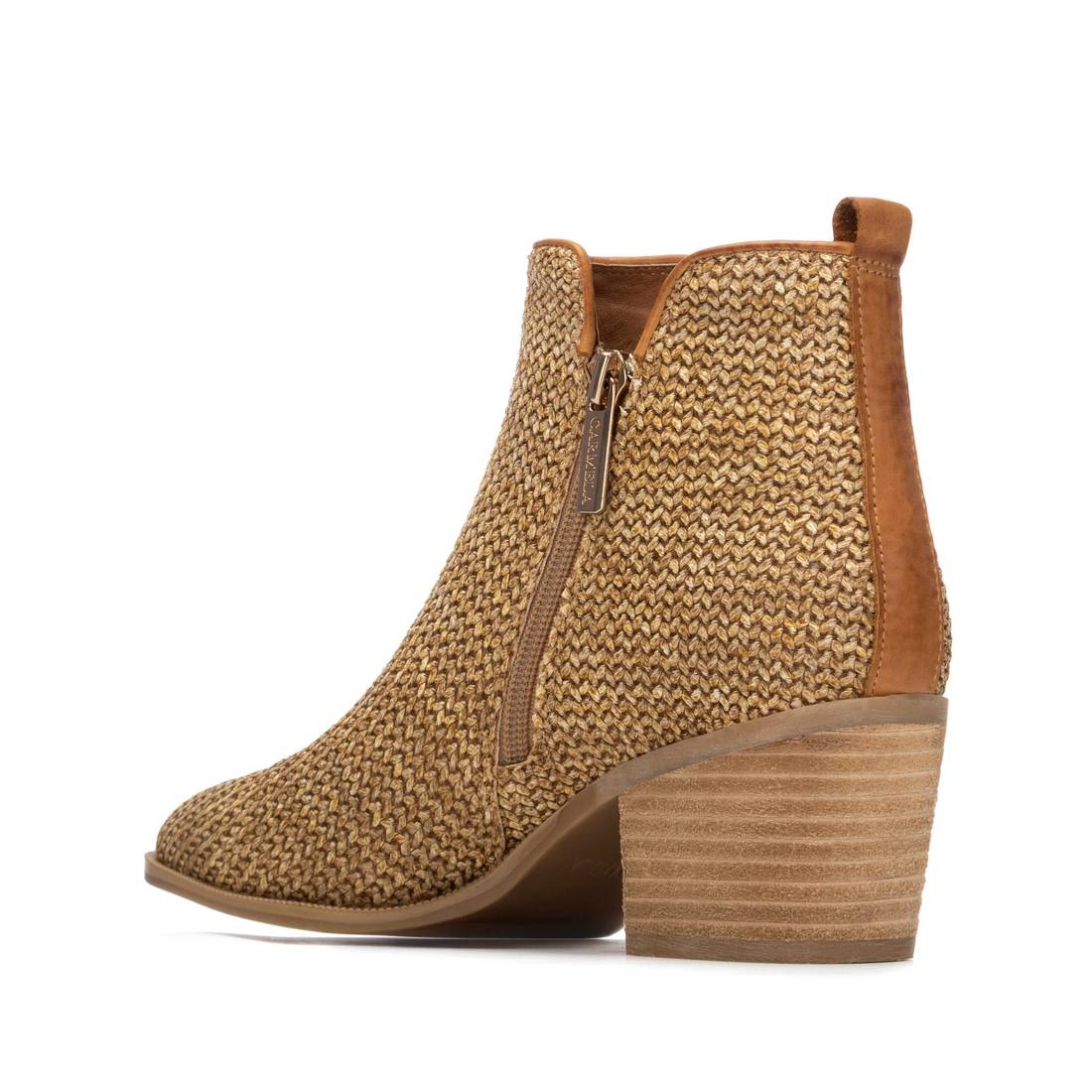 Carmela 16322301 bottine camel talon 6 cm été