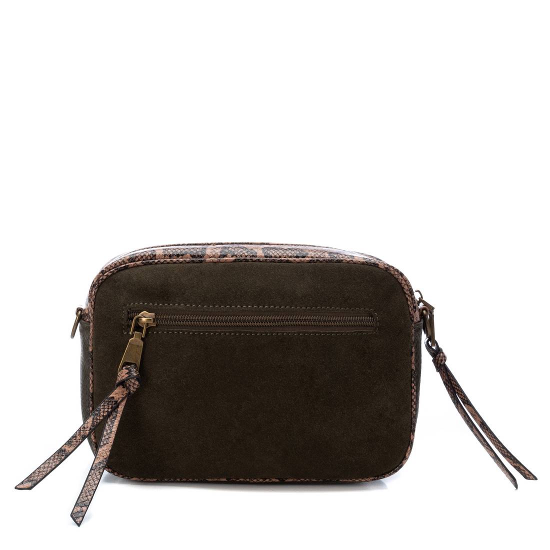 Carmela 18607201 sac bandoulière cuir vert 22 cm