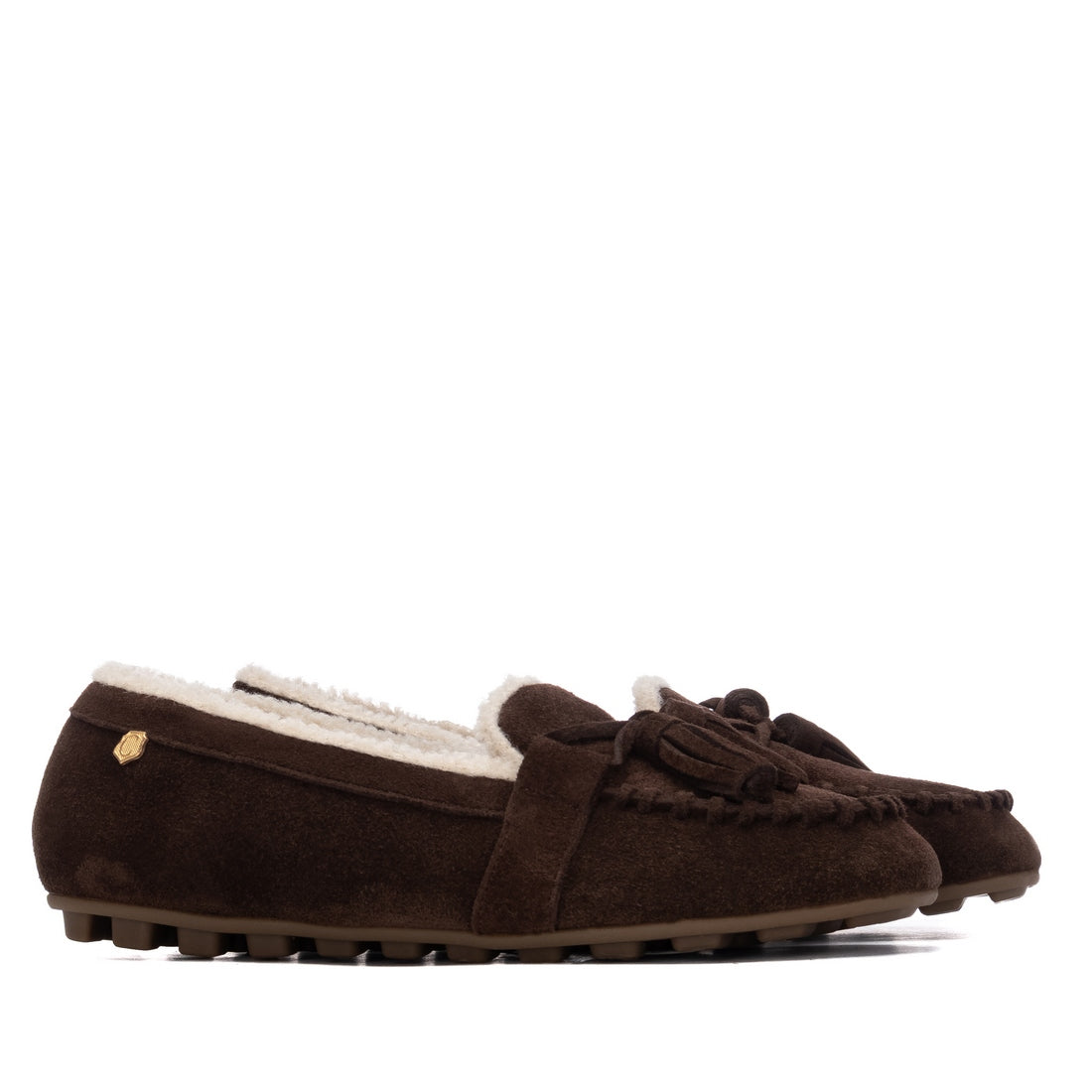 Carmela 16428903 mocassins femme marron cuir chaud