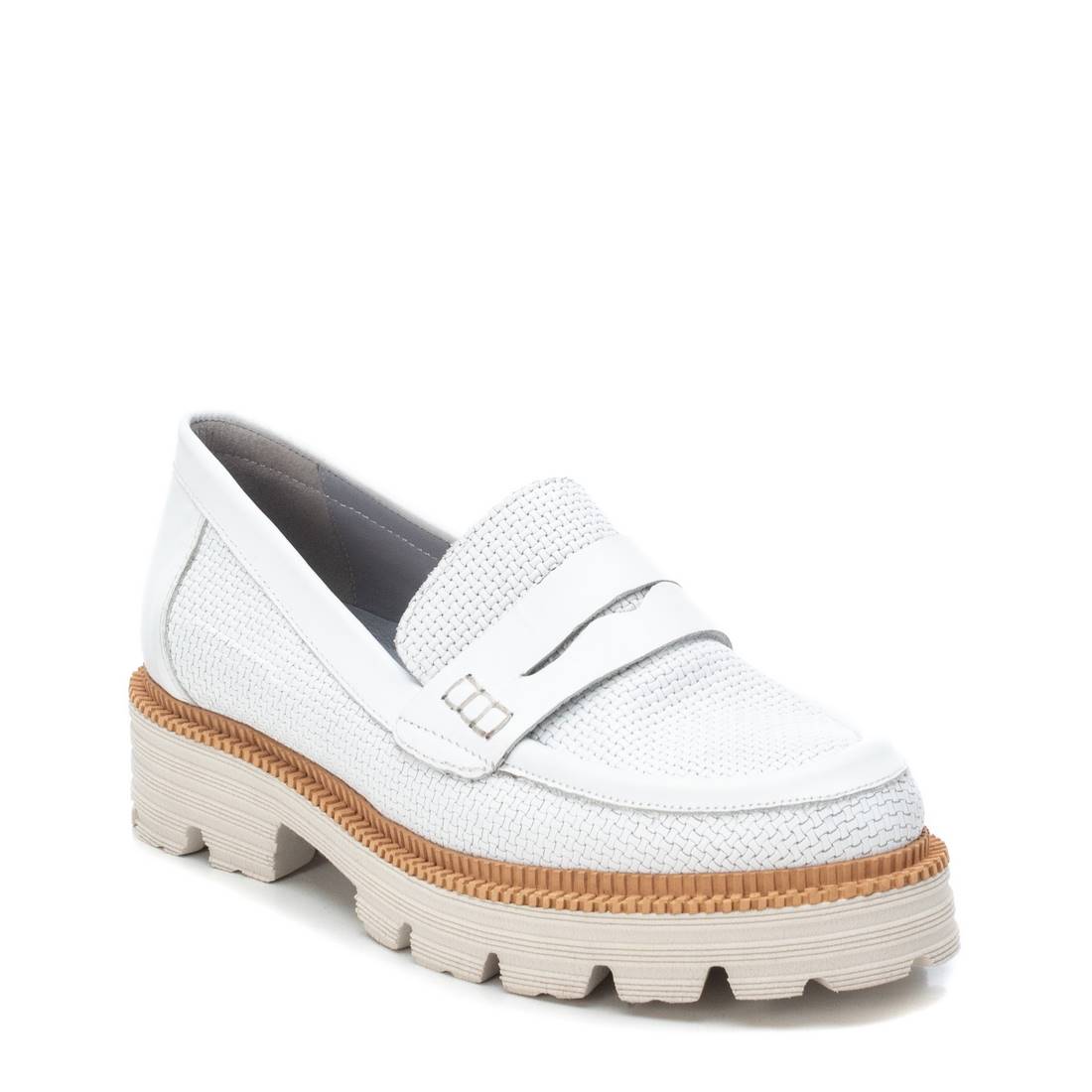 Carmela 16078303 mocassins cuir blancs