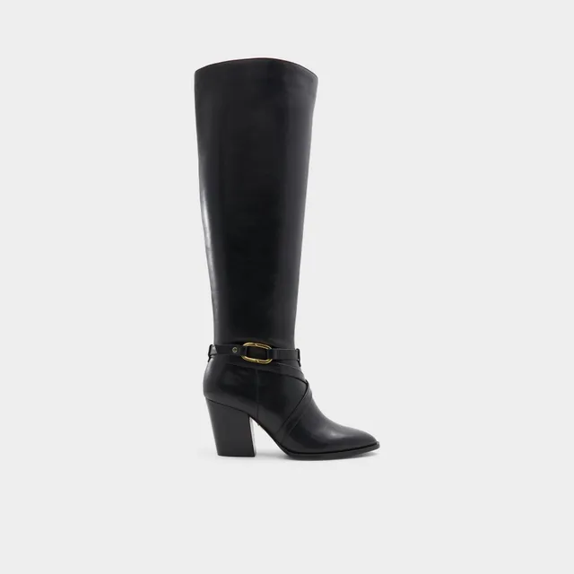 ALDO Adworeweth bottes hautes noires ornement
