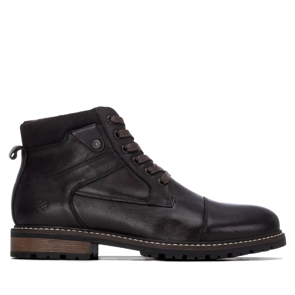 Carmela 16419702 bottine homme marron cuir à lacets