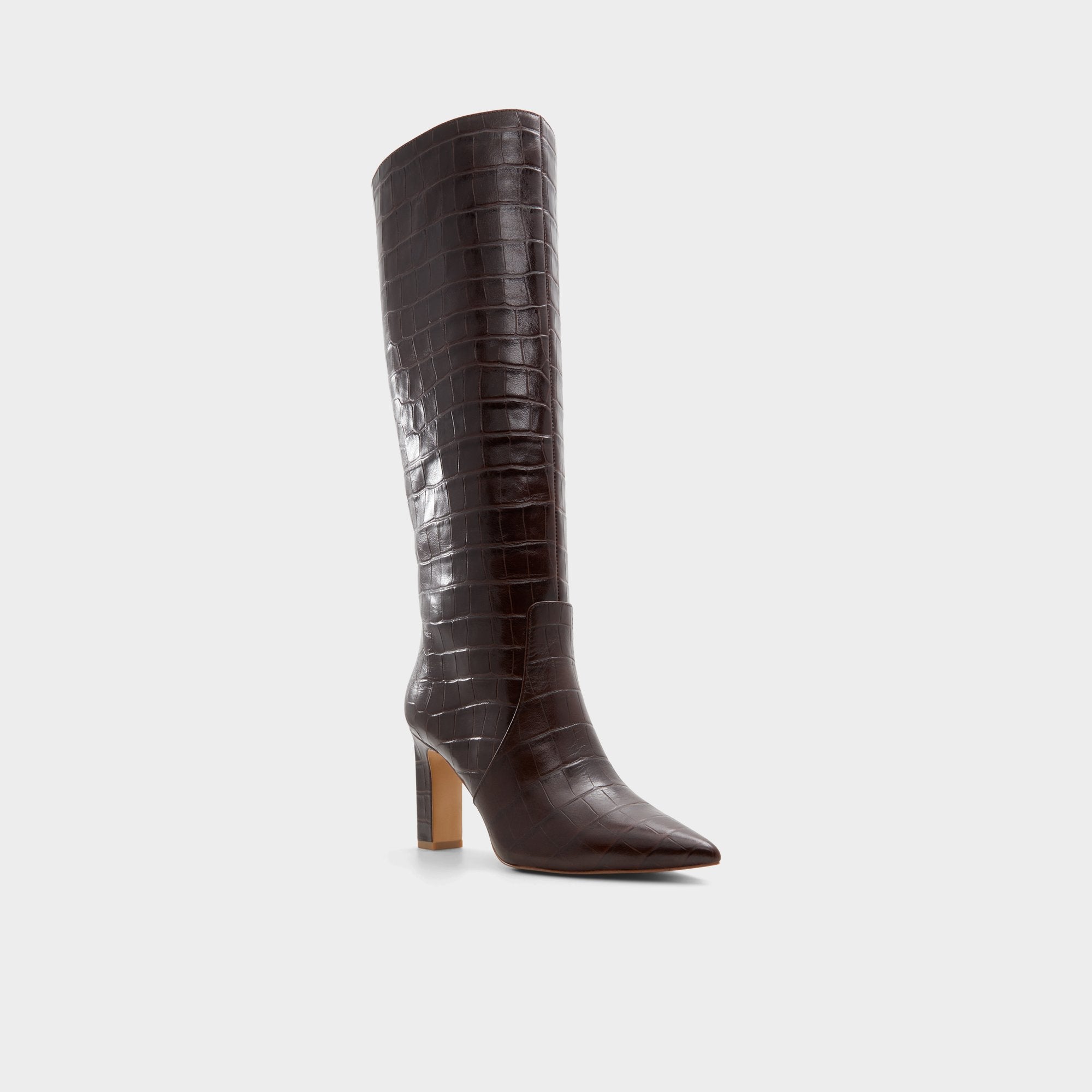 ALDO Cadigoder bottes hautes marron à talon