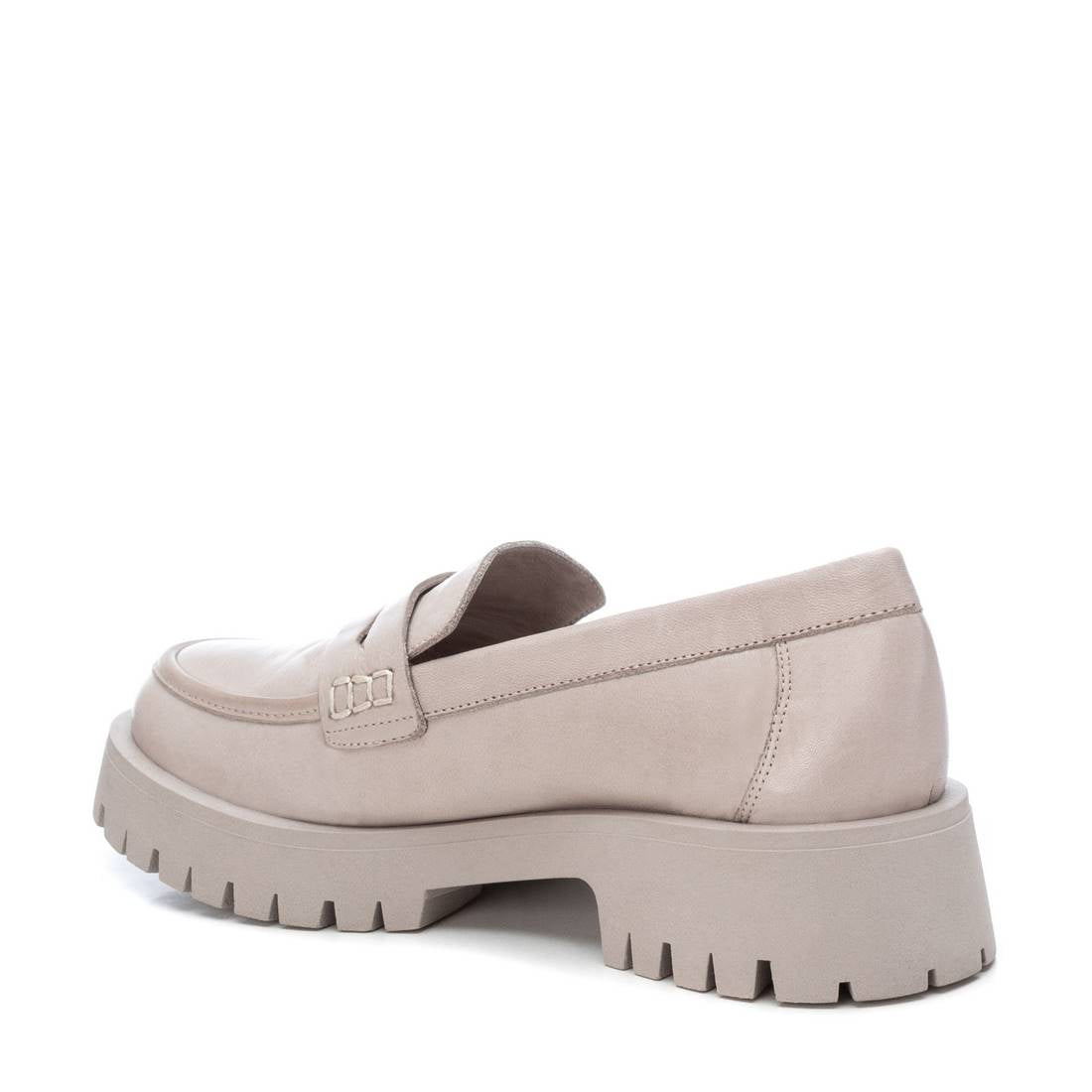 Carmela 16099105 mocassin blanc cuir véritable plat