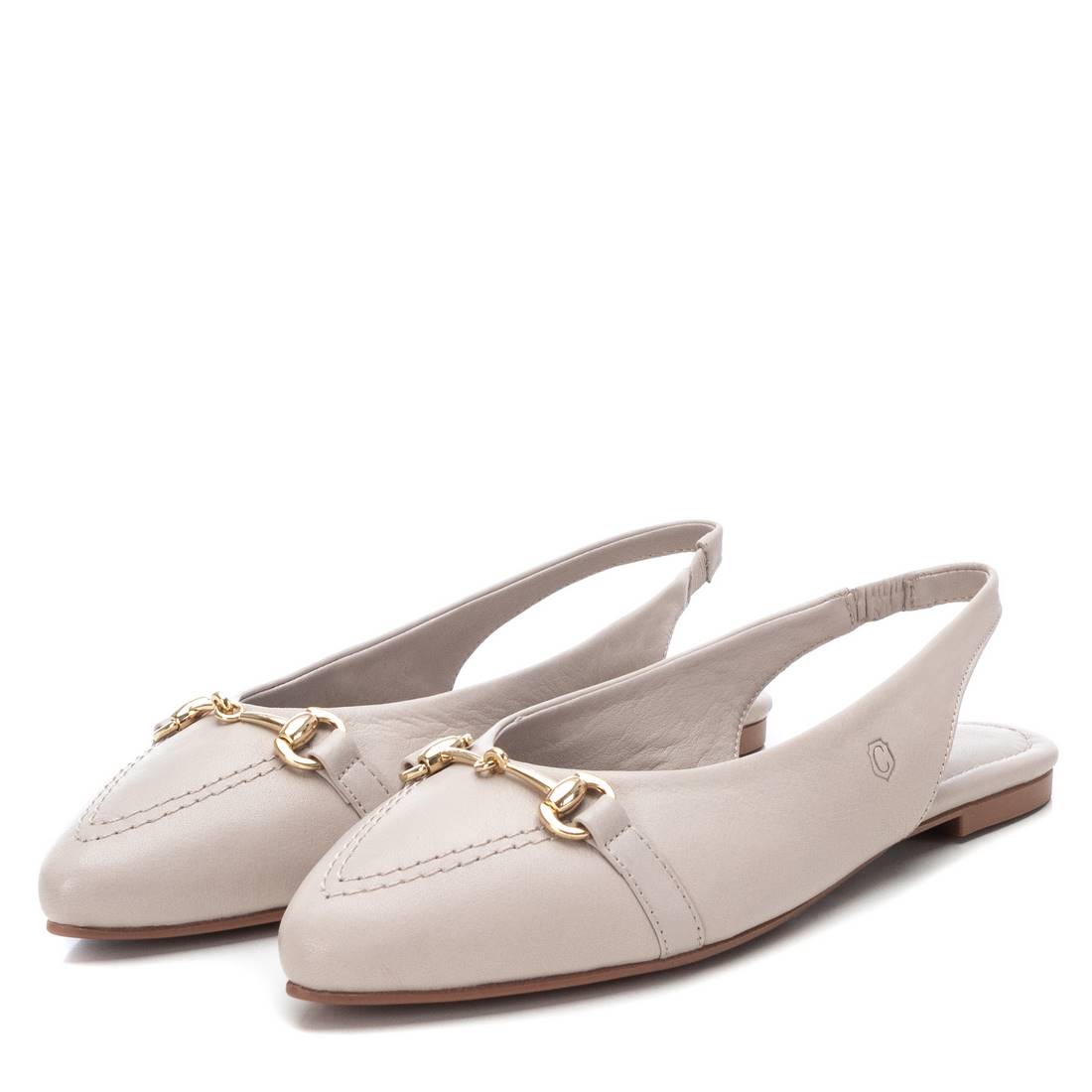 Carmela 16073302 ballerine femme blanche cuir