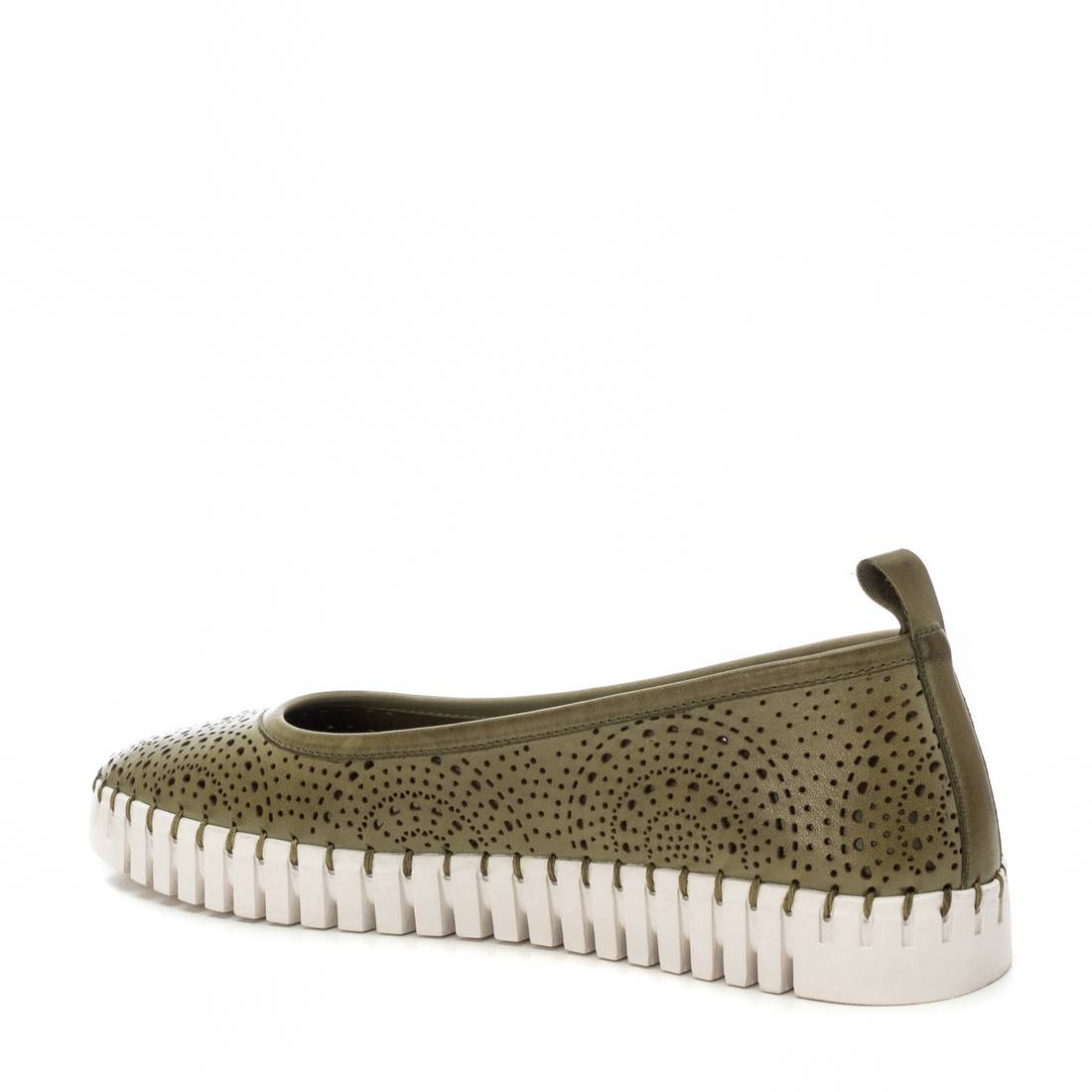 Carmela 162302 16230206 ballerine cuir kaki