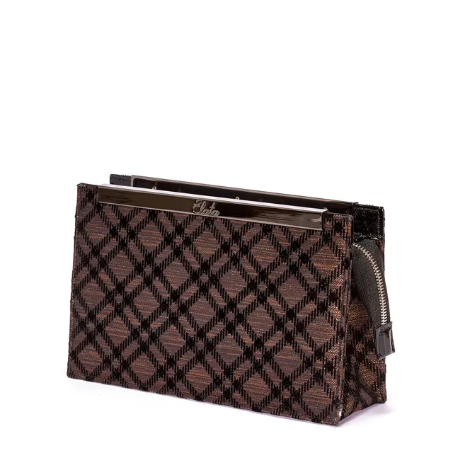 Elata E860 pochette tissu écossais taille unique