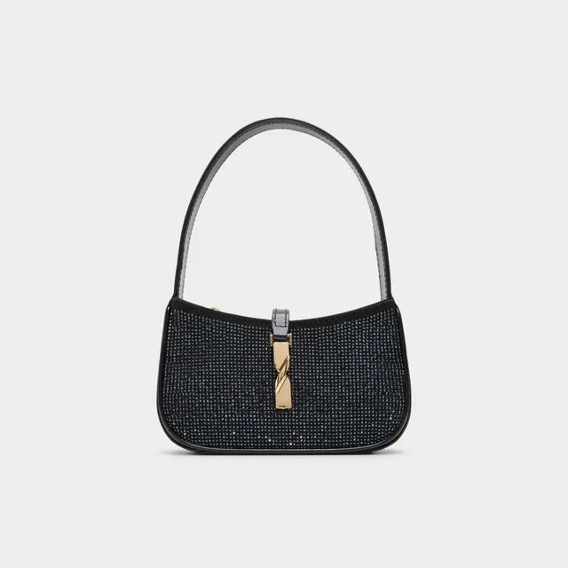 ALDO Abriellaa sac épaule perles noir brillant