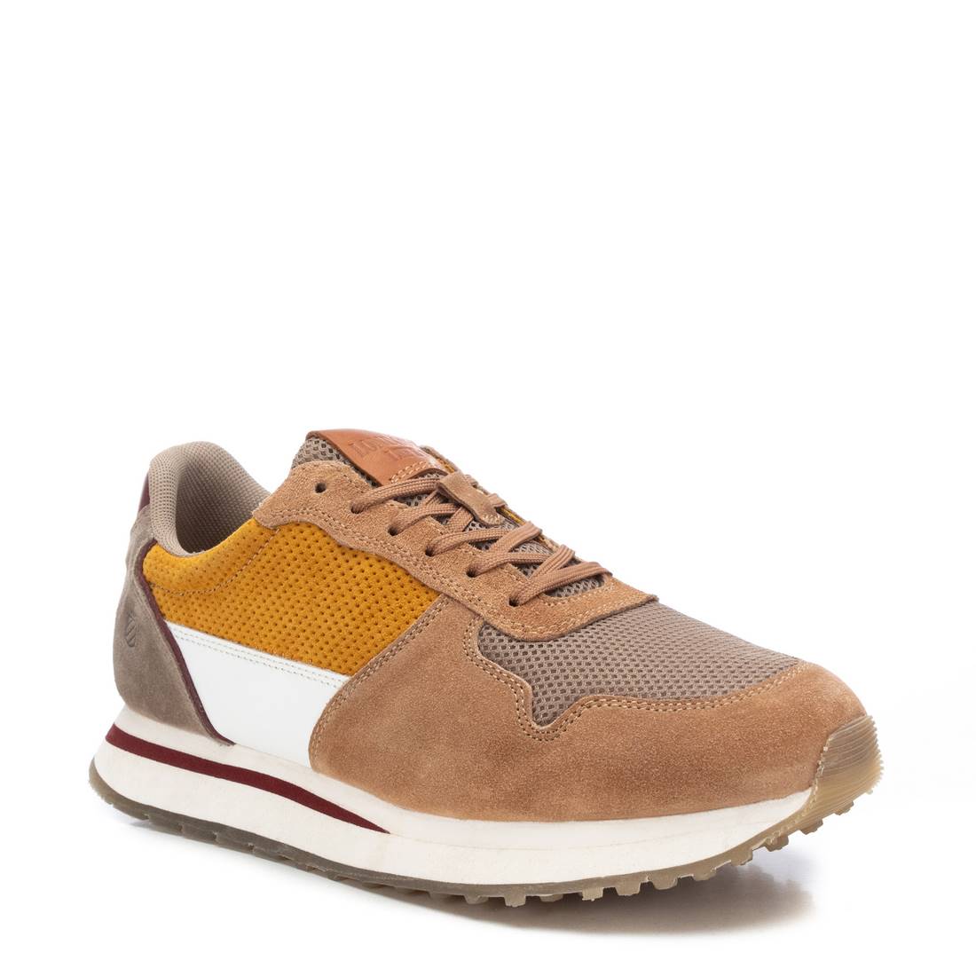 Carmela 16081601 sneakers homme cuir jaune